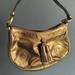 Burberry Bags | Burberry Metallic Gold Leather Handbag | Color: Gold | Size: Os