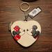 Kate Spade Accessories | Kate Spade X Disney Mickey And Minnie 3d Coin Purse Key Chain! | Color: Black/White | Size: Os