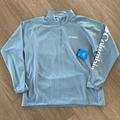 Columbia Shirts | Columbia Pfg Terminal Tackle Fleece 1/4 Zip Nwt Size Xl | Color: Blue | Size: Xl