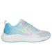 Skechers Girl's GO RUN Accelerate Sneaker | Size 5.5 | Light Blue | Textile