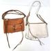 Rebecca Minkoff Bags | Lot Of 2 Rebecca Minkoff Brown Mini Mac & White Avery Purse Leather Crossbody | Color: Tan/White | Size: Mini