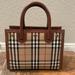 Burberry Bags | Burberry Title Baby Tote Vintage House Check Canvas Shoulder Bag | Color: Brown/Tan | Size: Os