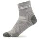 Smartwool - Women's Hike Zero Cushion Ankle Socks - Wandersocken Unisex M | EU M grau