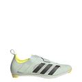 adidas Unisex-Adult The Road Cycling Shoes Sneaker, Linen Green/Core Black/Beam Yellow, 9