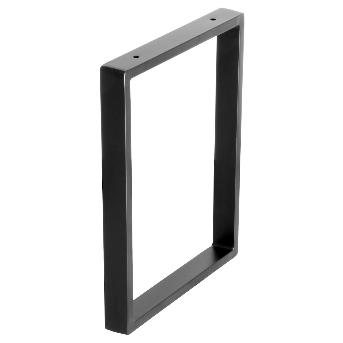 WAGNER Möbelbein/Tischbein/Möbelfuß DESIGN RAHMEN - 400 x 300 mm, Stahl beschichtet schwarz, Industrie Look - 12514001 Image