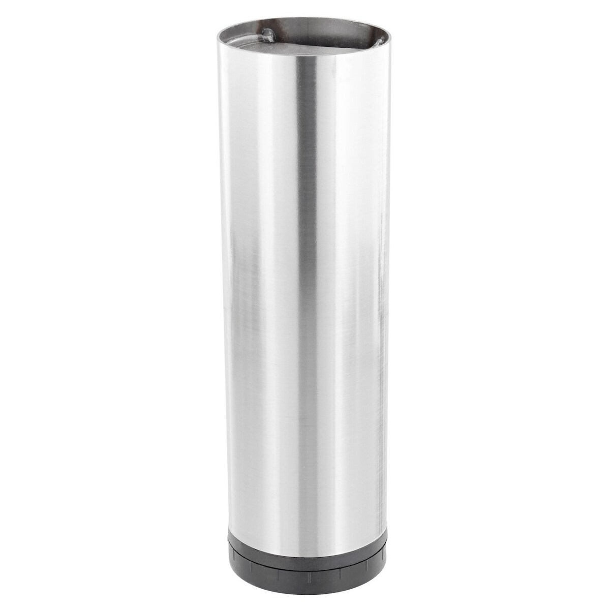 WAGNER Möbelbein/Systemrohr TENO - Ø 60 x 200 mm, individuell kombinierbar, Edelstahl-Optik, Tragkraft 50 kg - 12331801 Image