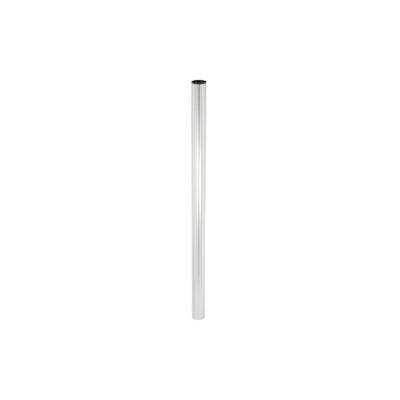 WAGNER Möbelbein/Systemrohr TENO - Ø 50 x 929 mm, individuell kombinierbar, Edelstahl-Optik, Tragkraft 50 kg - 12908101 Image