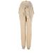 Cristinaeffe Sweatpants - High Rise: Tan Activewear - Women's Size 40