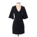 Blaque Label Casual Dress - Mini: Black Solid Dresses - Women's Size X-Small