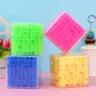 Cube magique labyrinthe 3D à six faces pour enfants jeu de labyrinthe boule roulante puzzle