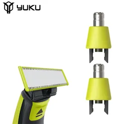 YUKU-Têtes de rechange pour tondeuse électrique hybride Philips One Blade Pro têtes de rechange