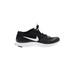 Nike Sneakers: Black Color Block Shoes - Women's Size 7 1/2 - Round Toe