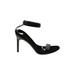 Cole Haan Heels: Black Solid Shoes - Women's Size 10 - Open Toe