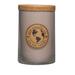 Eco Candle Co Bonfire Scented Jar Candle w/ Glass Holder Soy in Gray | 5.5 H x 4.5 W x 4.5 D in | Wayfair 26BON