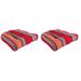 Red Barrel Studio® 2 Pack Outdoor Chair Pad Polyester | 4 H x 19 W x 19 D in | Wayfair 739B3571A9C044D78FDFF69465F6D8FE