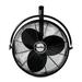 Air King 3-Speed Non-Oscillating Enclosed Steel Wall Mount Fan in Black | 29.5 H x 16.5 W x 26.5 D in | Wayfair AK-9020