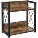 Prep & Savour Counter Shelf Organizer, 2 Tier Kitchen Spice Rack For Countertop, Wood Coffee Counter Organizer For Home (Rustic ) Wood | Wayfair