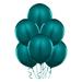 The Holiday Aisle® PMU 11 Inch Partytex Premium Latex Balloons Pkg/100 in Green/Blue | 6 H x 5 W x 3 D in | Wayfair