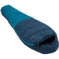 Vaude Kinder Alpli Adjust 400 II Syn Schlafsack (Größe LINKS, blau)