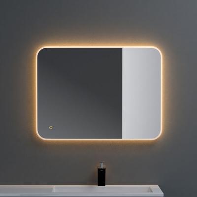 doporro® Luz Badspiegel-03 LED-Beleuchtung 600x800mm/800x600mm Stufenloses Dimmen Wandspiegel