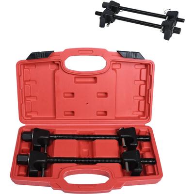 Froadp - 2 tlg. Profi Federspanner Set Feder Spanner Werkzeug 300MM Universal Auto Montagespanner Image
