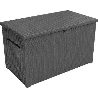 Keter - Java Aufbewahrungsbox - 148x83x86cm - 870 Liter Fassungsvermögen - Kunststoff - Anthrazit Image