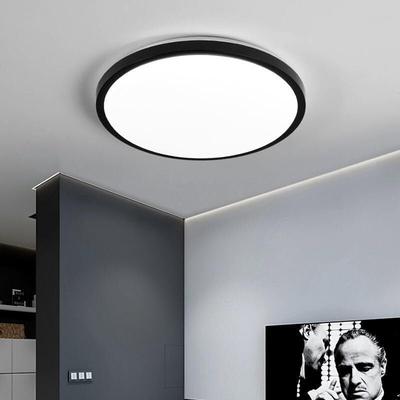 Led Deckenleuchte Kaltweiß 6000K Rund Ø28.5cm Deckenleuchte für Badezimmer Wasserdicht IP54 Für Image