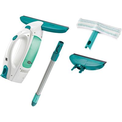 Leifheit - Fenstersauger Set Dry & Clean mit Stiel & Einwascher und zweiter Düse für 360° Image