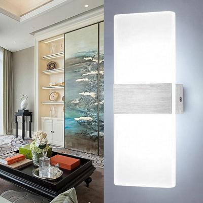Vingo - led Wandleuchte 6W Flurleuchte Innen Wandstrahler Wandlampe Außen Flurlampe Weiß Image