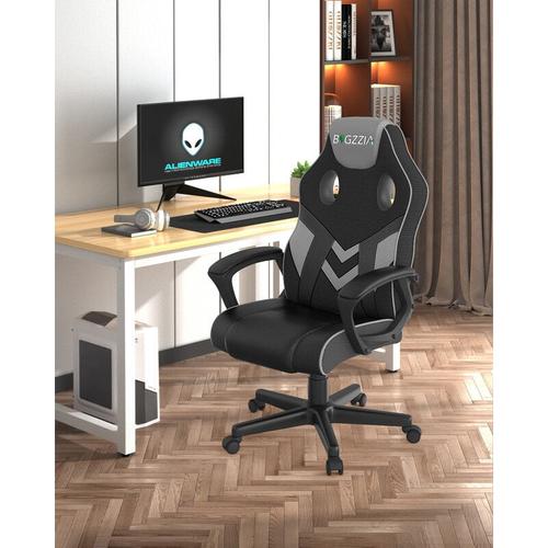 Gaming Stuhl Bigzzia Computerstuhl Ergonomisch - Gamer Stuhl Bürostuhl mit Höhenverstellung