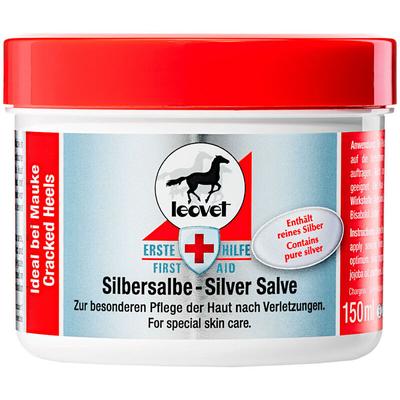 Erste Hilfe Silbersalbe 150 ml Hautpflege Verletzungen Pferde - Leovet Image