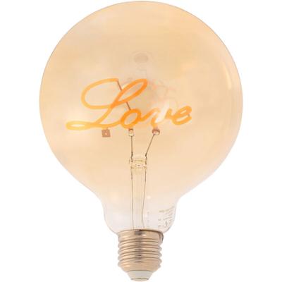 LED-Lampe "Love" E27 G125 - 4W - 2200K