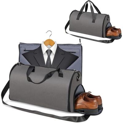 Goplus - Tragetasche für Kleidersack, 2-in-1 Reisetasche mit Schuhfach, Krawattentasche, Image