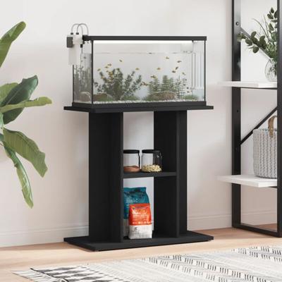 Maison Chic - Aquariumständer,Aufbewahrungsschrank,Aquarium Unterschrank Schwarz 60x30x60 cm