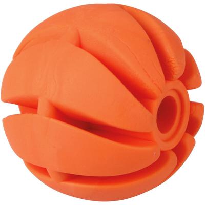 Bestlivings - Hundespielball ( Orange ) Ø7cm, 4er Pack Spielball (100% tpe) Snackball, Zahnpflege,