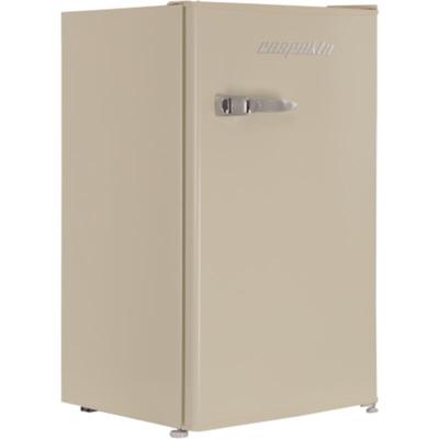 Kühlschrank Gefrierfach freistehend Retro 83 cm 90 Liter Creme Respekta