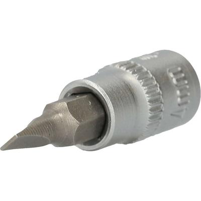 1/4' Schlitz Bit-Stecknuss, 0,8 x 4 mm Image