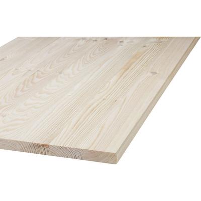 Massivholzplatte Nadelholz geschliffen Kanten gefast 800x400x18 mm Holz Platte