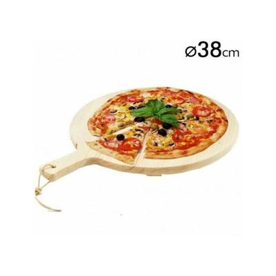 38 cm tannenholz rund pizza schneidebrett mit griff scheiben küche