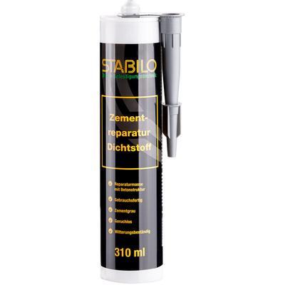 Stabilo Zement Reparatur Dichtstoff 310ml Reparatur-Mörtel Fugenmörtel Image