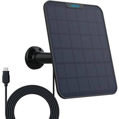 6W Solarpanel für Akku Überwachungskamera Aussen, usb Schnittstelle, Solar wlan ip Kamera Outdoor,