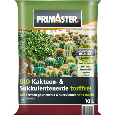 Bio Kakteen- & Sukkulentenerde torffrei 10 l Erde - Primaster