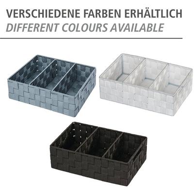 Wenko - Organizer Adria mit Griff Grau, Grau, Polypropylen grau, lackiertes Metall - grau Image