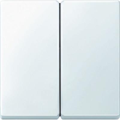 Wippe 2t Schalter polarweiß mit System m 433519 für Bussystem - Merten Image