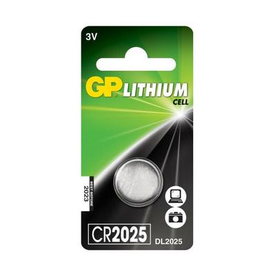 GP - Lithium Batterien CR2025 / 01er Blister (0602025C1)