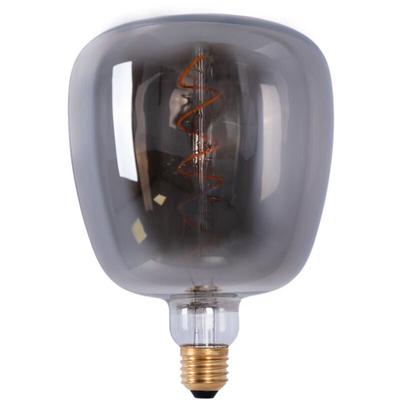 Led Rauchglas Lampe - E27 D140 - Dimmbar - 4W - 1800K Calex Kiruna Calex