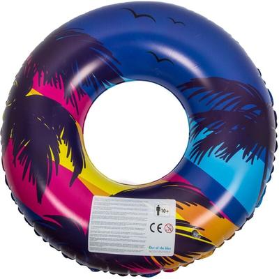 Aufblasbarer Schwimmring Retro Palmen 90cm Schwimmreifen Vinyl Image