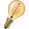 Vintage 1906 LED-Lampe mit Gold-Tönung, 3,4W, 250lm, klassische Tropfenlampe (Classic p) mit