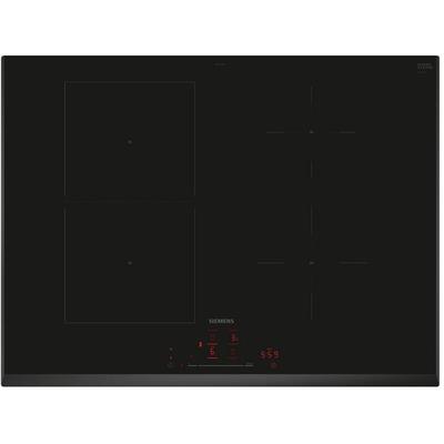 Induktionskochfeld 71 cm, 4 brenner, 7400 w, schwarz Siemens ED751HSB1E Image