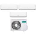 hisense trial split inverter klimagerät serie hi-comfort 7+9+12 mit 3amw62u4rfa r-32 wi-fi